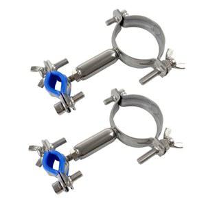 연통 지지대 고정 동계 겨울 스탠드-은 굴뚝 스틸 텔레스코픽 튜브 파이프 난로 장작