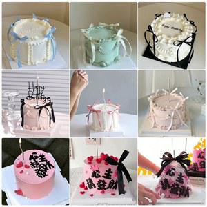 웨딩케이크모형 클레이케익 가짜케이크 웨딩 카페 브라이덜샤워 디저트 파티룸 데코 케