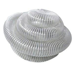 PVC 파이프 투명 엑셀관 100mm 튜브 목공 흰색 부품 환기 350MMx2미터