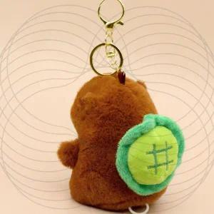 카피바라 키링 인형 봉제 동물 가방고리 핸드폰줄 차량용 꾸미기 액세서리 귀여운 캐릭터 열쇠고리