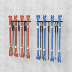 스노우보드 거치대 벽걸이 스노우 스키 스키보관대 손잡이 1미터 매장 서핑 유지보수 수납