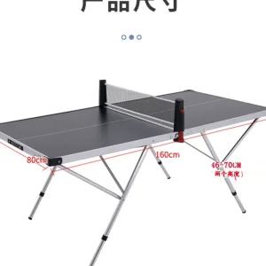 접이식 탁구대 조립식들 실외 학교 이동식 휴대용 테이블