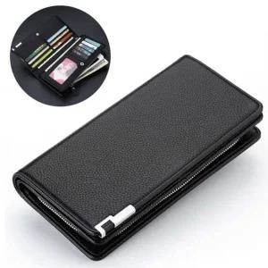 남자장지갑 카드지갑 손목끈 파우치