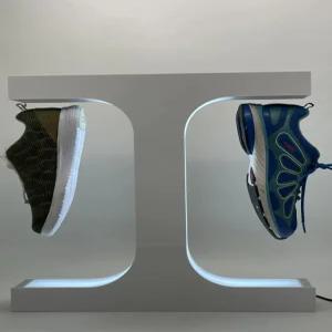 자기부상 슈케이스 신발 진열 회전 디스플레이 운동화