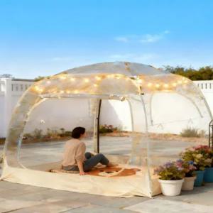 잘고른샵 파이어쉘터 불멍쉘터 윈드스크린 돔쉘터 불멍텐트 투명텐트 돔텐트 겨울텐트 이글루텐트