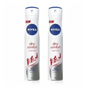니베아 데오드란트 스프레이 드라이 콤포트 200ml 2개
