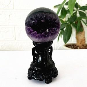 천연 자수정 지오드 크리스탈 볼 스톤 구체 룸 장식 큰 입 에너지 동굴 요술 점술 치유