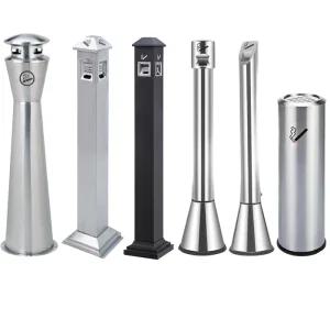 야외용 재떨이 업소용 재털이 스탠드형 실외 옥외 공항