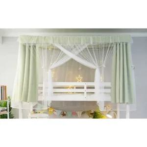 침대가림막 캐노피 학생방 아이방 커튼 난방 침대