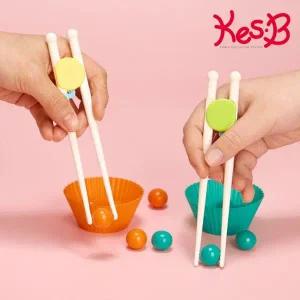 [캐스B] 튼튼 소근육훈련 집게6종(2802) 유아 시니어 손운동 젓가락연습 콩옮기기 놀이