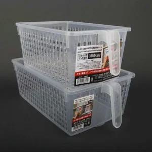 핸들 와이드 스토리지박스 사나다 옷정리함 소품정리 장난감정리