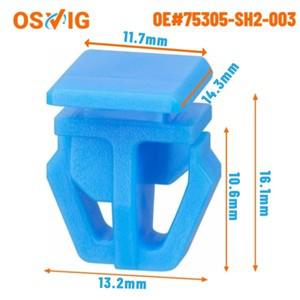 20PCS OE  75305-SH2-003 honda 호환 Accord Civic CRX 바디 사이드 몰딩 리테이너 클립용