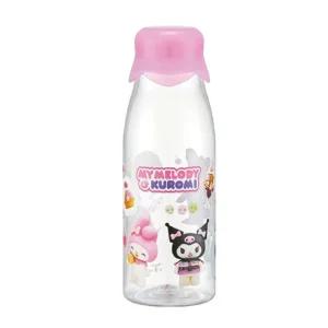 마이멜로디 쿠로미 넷플릭스 우유병모양 클리어보틀 679896물병 키즈 어린이 캐릭터 소풍 유치원