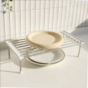 [골드스마일]주방 하부장 슬라이딩 양념 정리 수납 선반 정리대