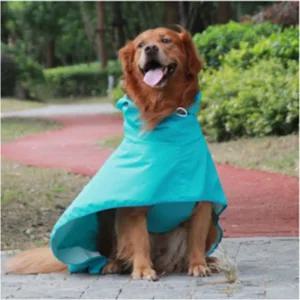 애견 강아지 산책 우비 대형 레이코트 비옷 3XL 외출 우의 방수 화이트 레인 아웃도어 판초 반려동물용품