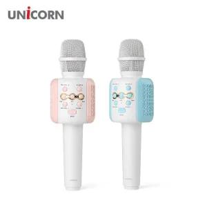 유니콘 KTV-300G 블루투스 노래방마이크 무선 휴대용 가정용 강의용 캠핑대용량 스피커 고급 행사 용품