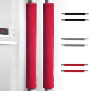 방화문 냉장고 오븐 손잡이 커버 2p 세트 2개입 오염방지 주방소품 전자레인지덮개 손때 인테리어 장식 가