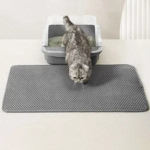 고양이 모래 발판 화장실 샌드 매트 캣 용품 배변