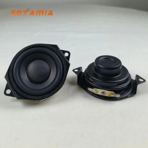 SOTAMIA 2개 2인치 52mm 풀레인지 오디오 HIFI 스피커 16옴 15W 코너 혼 18코어 라우드스피커 DIY 휴대용