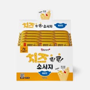 참좋은간식 치즈 콕콕 소시지 북어맛 30gX50개입애견 강아지 소세지 북어 애완동물 반려동물