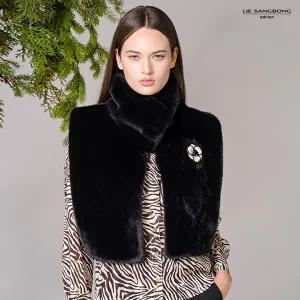 이상봉에디션 FAUX 퍼 케이프 1종1024853