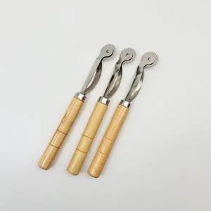 [골드스마일]TC 소프트 원목 원단 룰렛 바늘질용품 오버스티치 원단마킹