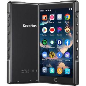 블루투스 및 WiFi가 지원되는 144GB MP3 플레이어, 4.3인치 FHD 아연 합금 패널 터치 스크린, MP4 Spotify, 판도라, 아마존 뮤직 블랙이 플레이어