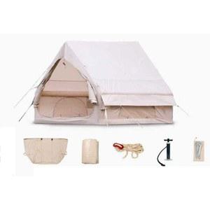 전자동 에어 텐트 야외 캠핑 면 접이식 오두막 폭우 대비 두꺼운 밤새 겨울 보온