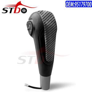 Chevy Chevrolet Sonic Tracker Trax 2012 2013 2014 2015 2016 2017 용 탄소 섬유 기어 시프터 시프트 노브 95179700 42539376