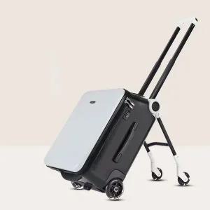 기내용 트롤리 캐리어 20형화이트