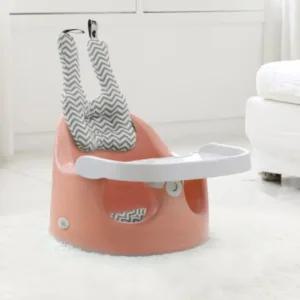 본베베 아기 범보 의자 이유식 체어 베이직 크림샐몬