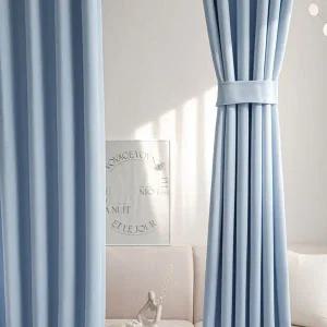 오벨로 100% 암막항균 커튼 기본핀형 6color