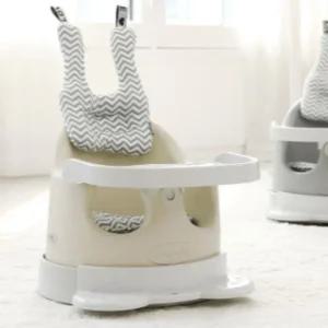 본베베 이유식 범보 의자 이동식 곰돌이 발판 바닐라