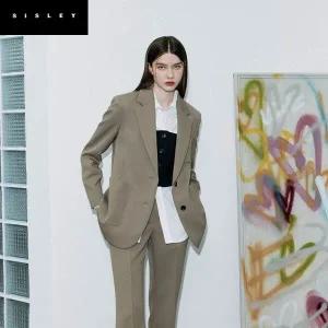 [시슬리]루네 오버핏 싱글자켓_SAJK04341