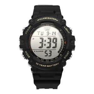 [카시오] 남성 Digital Sports 군인 우레탄 손목 시계(AE 1500WHX 1AVDF)