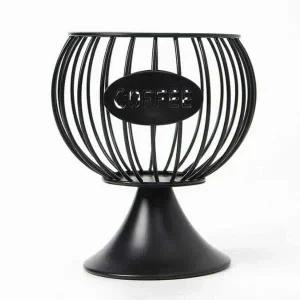 [골드스마일]커피 캡슐 보관함 블랙 가정용 소품 정리 바구니 용기