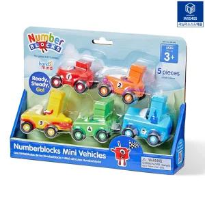 러닝리소스 넘버블록스 피규어 자동차 1-5 수세기 피규어 숫자 익히기 수학놀이 모형 유아