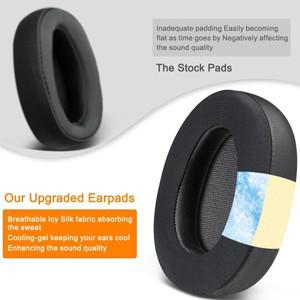 소니 호환 WH-H900N (h.Ear on 2 Wireless)  MDR 100ABN 노이즈 캔슬링용 교체용 이어패드 쿠션