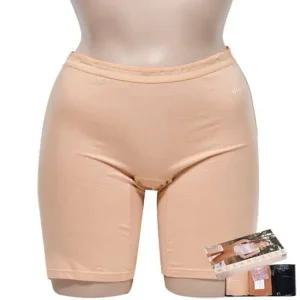 Y존 압박 없는 면스판 마이롱 5부 여성 드로즈 3매입