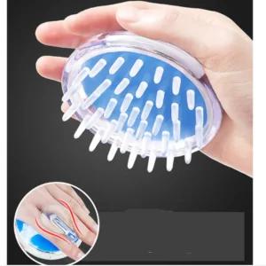 각질 머리감기 샴푸브러쉬 실리콘 두피마사지기 비듬 시원한