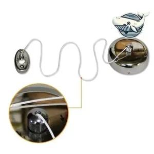 실용적인 조정형 빨래줄 부착 벽걸이형 세탁기 빨랫줄 벽설치 빨래걸이줄 길이조절빨래줄