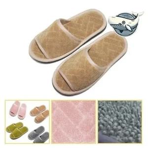 극세사 푹신한 청소 실내슬리퍼 색상랜덤 사무실 거실화 실내슬리퍼 거실슬리퍼
