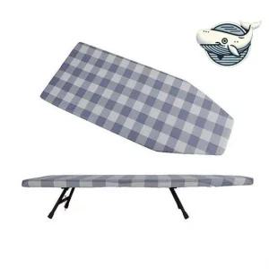 편안한 좌식형 다리미판 대형 체크 패턴 와이셔츠 좌식형 다림판 다리미판커버 다림질