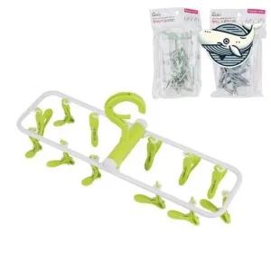 세탁물 걸이형 속옷 건조대 아기 옷 건조 집안 베란다 좁은공간 고정고리 공간활용