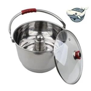 신생아 빨래 삶는 찜솥 아기 옷 세척용 찜통 스텐찜기 아기빨래 신생아빨래 빨래삶기