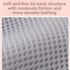 2개입 비누망 샤워 퍼프 여행용 휴대용 루파 목욕 세척 장갑 스크럽 액세서리