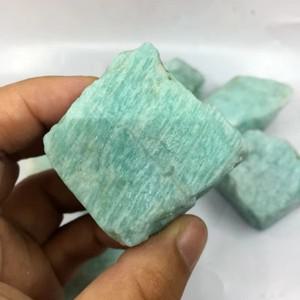 천연 Amazonite Stone Reiki 보석 미네랄 크리스탈 아로마 테라피 스톤 및 홈 인테리어
