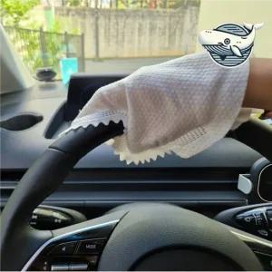 차량 실내 청소 장갑 10개 세차 먼지 제거 부직포청소장갑 일회용청소장갑 정전기청소포