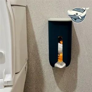 세련된 종량제 비닐 봉투 정리 수납함 모던 비닐봉투정리함 종량제봉투정리