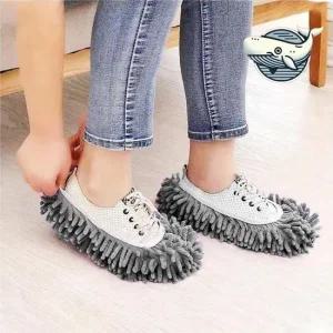 실내 청소 슬리퍼 덧신 걸레형 2P 편리한 걸레실내화 청소실내화 손걸레 물걸레